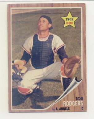 1962 Topps #431 Bob (Buck) Rodgers RC