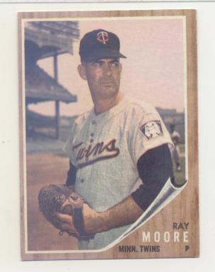 1962 Topps #437 Ray Moore
