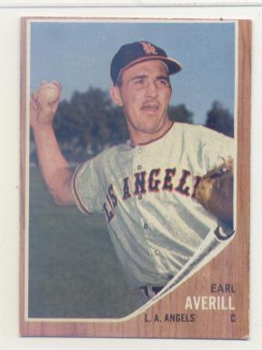 1962 Topps #452 Earl Averill Jr.