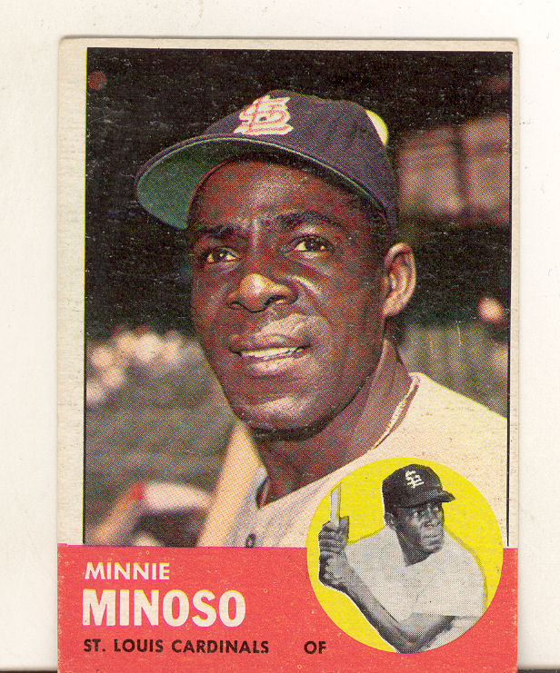 1963 Topps #190 Minnie Minoso