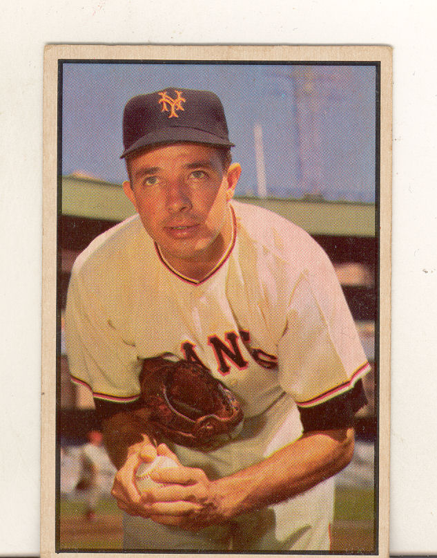 1953 Bowman Color #76 Jim Hearn