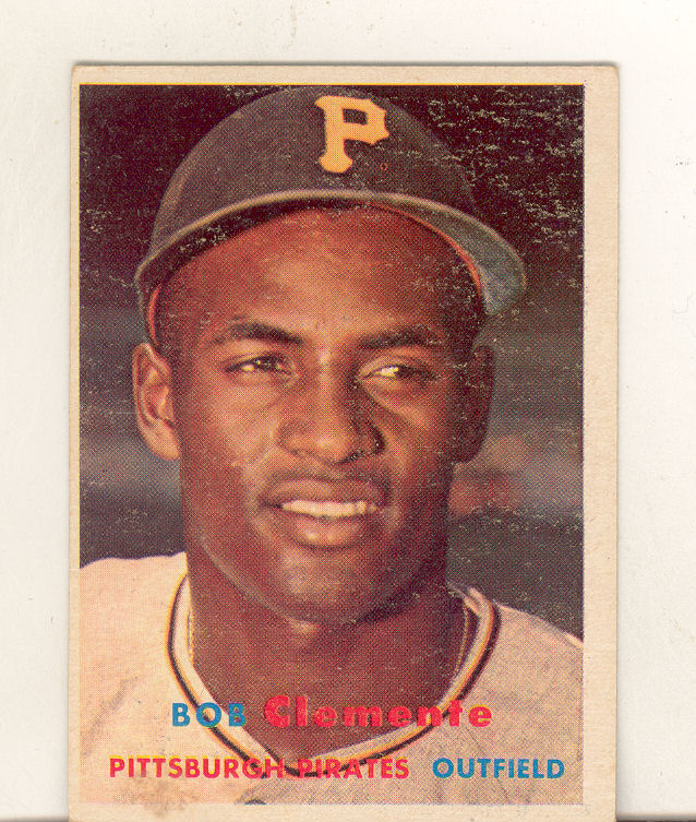 1957 Topps #76 Roberto Clemente
