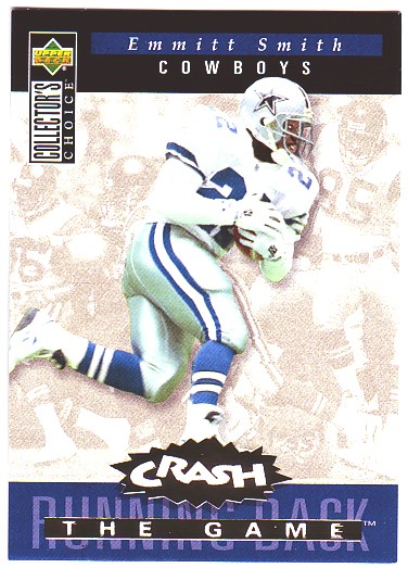 1994 Collector's Choice Crash the Game Gold Redemption #C15 Emmitt Smith