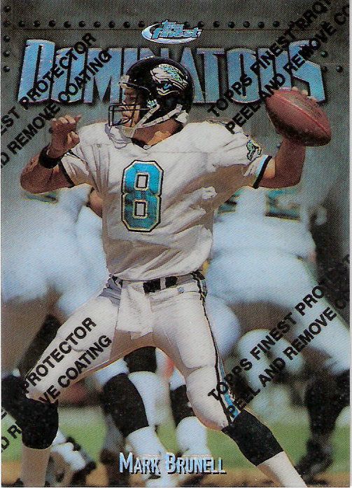 1997 Finest Refractors #315 Mark Brunell S
