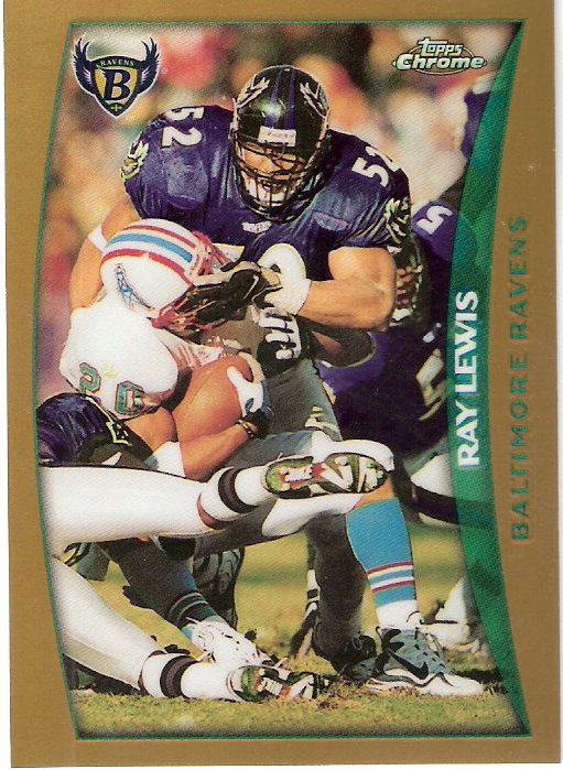 1998 Topps Chrome Refractors #72 Ray Lewis