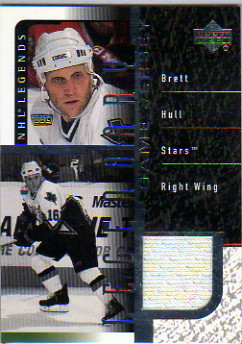 2000-01 Upper Deck Legends Legendary Game Jerseys #JBH Brett Hull