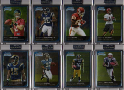 2006 Bowman Chrome Uncirculated Rookies #87 Antonio Cromartie