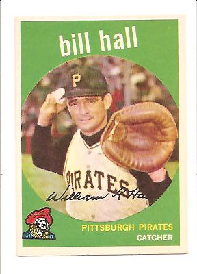 1959 Topps #49 Bill Hall RC
