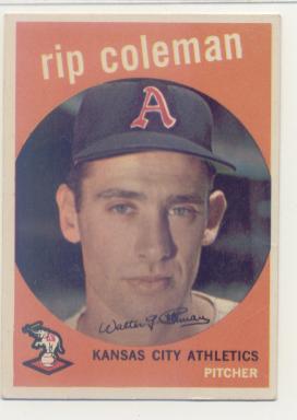 1959 Topps #51 Rip Coleman