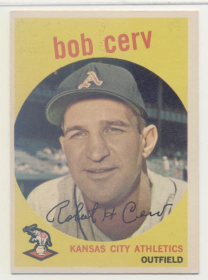 1959 Topps #100 Bob Cerv