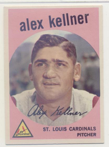 1959 Topps #101 Alex Kellner