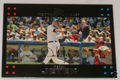 2 PACK LOT : 2007 Topps (Series 1 One) Baseball Hobby Pack (Possible Derek Jeter / Mickey Mantle / George Bush special card that HAS been discountinued by Topps)