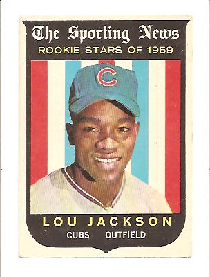 1959 Topps #130 Lou Jackson RS RC