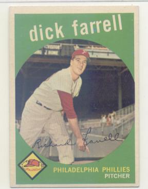 1959 Topps #175 Dick Farrell