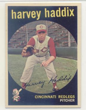 1959 Topps #184 Harvey Haddix