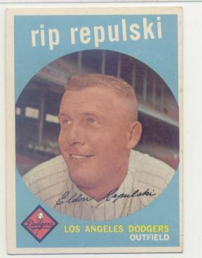 1959 Topps #195 Rip Repulski
