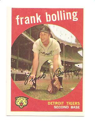1959 Topps #280 Frank Bolling