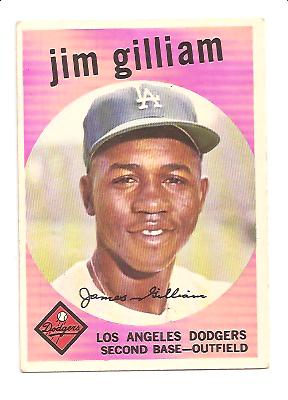 1959 Topps #306 Jim Gilliam