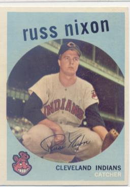 1959 Topps #344 Russ Nixon