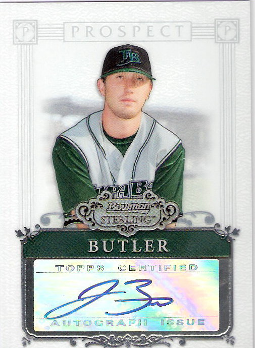 2006 Bowman Sterling Prospects #JBU Joshua Butler AU A