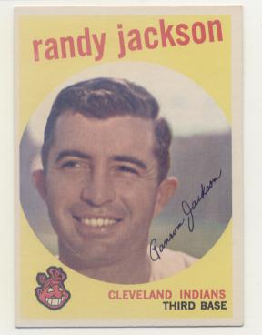 1959 Topps #394 Randy Jackson