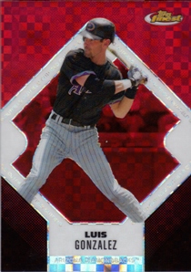 2006 Finest X-Fractors #59 Luis Gonzalez