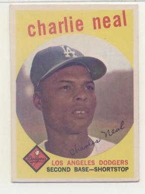 1959 Topps #427 Charlie Neal