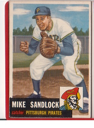 1953 Topps #247 Mike Sandlock DP RC