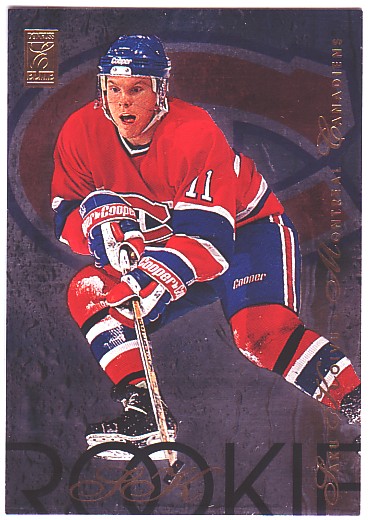 1995-96 Donruss Elite Rookies #8 Saku Koivu