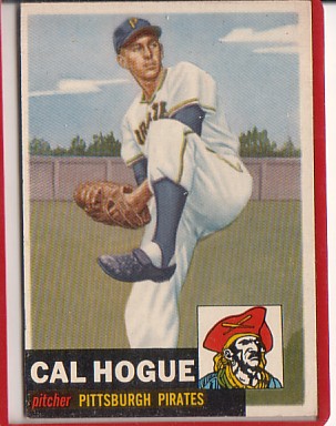1953 Topps #238 Cal Hogue DP RC