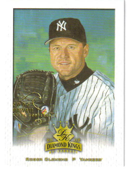 2002 Diamond Kings Hawaii Parallel 20 #29 Roger Clemens
