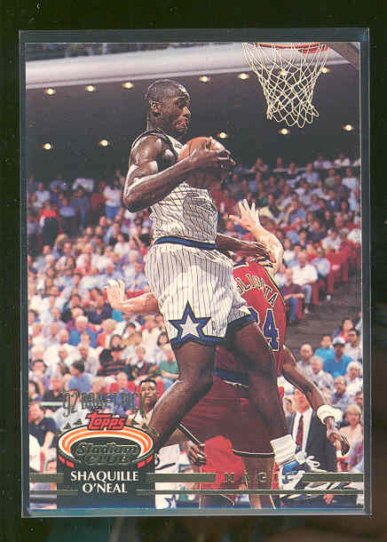 1992-93 Stadium Club #247 Shaquille O'Neal RC