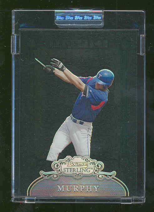 2006 Bowman Sterling Prospects Encased Printing Plates Black #SMM Steve Murphy