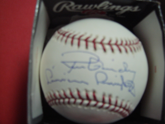 Ron Guidry Lousisiana Lightning Autographed Baseball with Steiner COA