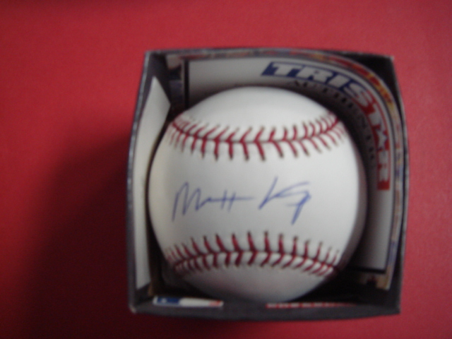 Matt Kemp Autographed Official Mlb Baseball With Tri Star Coa