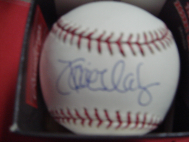 Xavier Nady Autographed Official Mlb Baseball with Steiner Coa