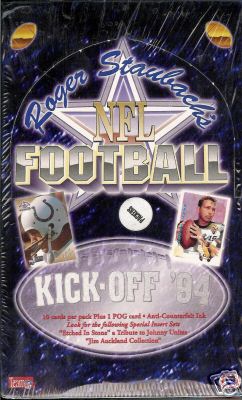 1994 Roger Staubach's NFL Hobby Football Box