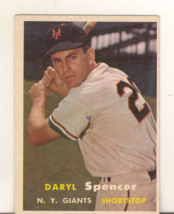 1957 Topps #49 Daryl Spencer