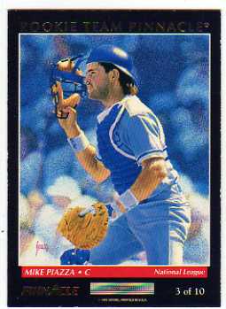 1993 Pinnacle Rookie Team Pinnacle #3 M.Piazza/J.Levis
