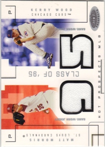 2003 Hot Prospects Class Of Game Used #MMKW Matt Morris Jsy/Kerry Wood Jsy
