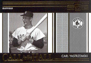 2004 Donruss Timelines Call to the Hall #8 Carl Yastrzemski