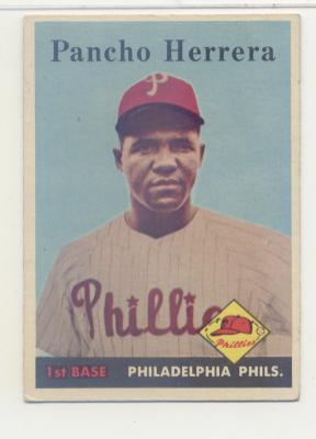 1958 Topps #433A Pancho Herrera COR RC