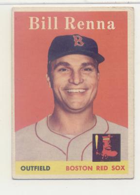 1958 Topps #473 Bill Renna