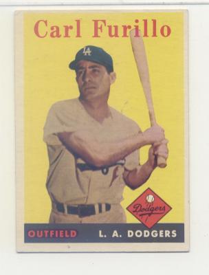 1958 Topps #417 Carl Furillo