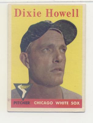 1958 Topps #421 Dixie Howell