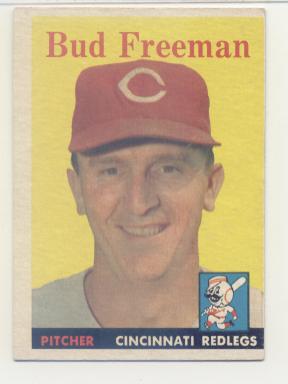 1958 Topps #27 Bud Freeman