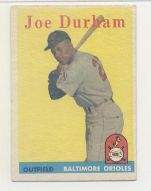 1958 Topps #96 Joe Durham RC