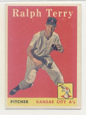 1958 Topps #169 Ralph Terry