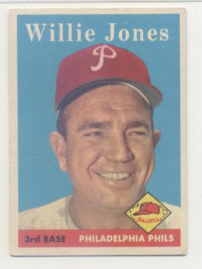 1958 Topps #181 Willie Jones
