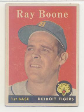 1958 Topps #185 Ray Boone